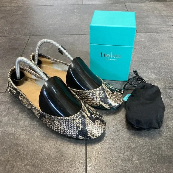 Tieks by Gavrieli Copperhead Snake Foldable Flats - Size 9 W/box EUS🐍 - Picture 2 of 3